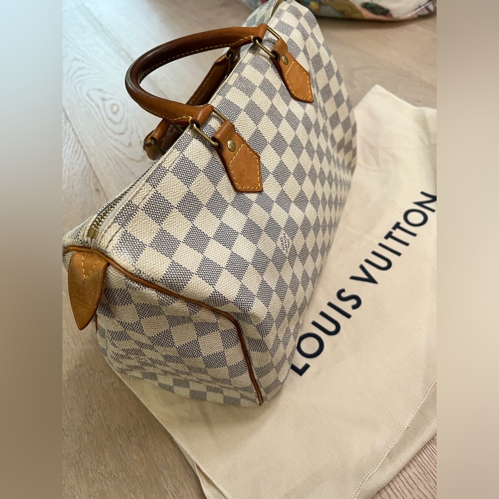 Louis Vuitton Damier Azur Speedy 35 - Picture 2 of 12